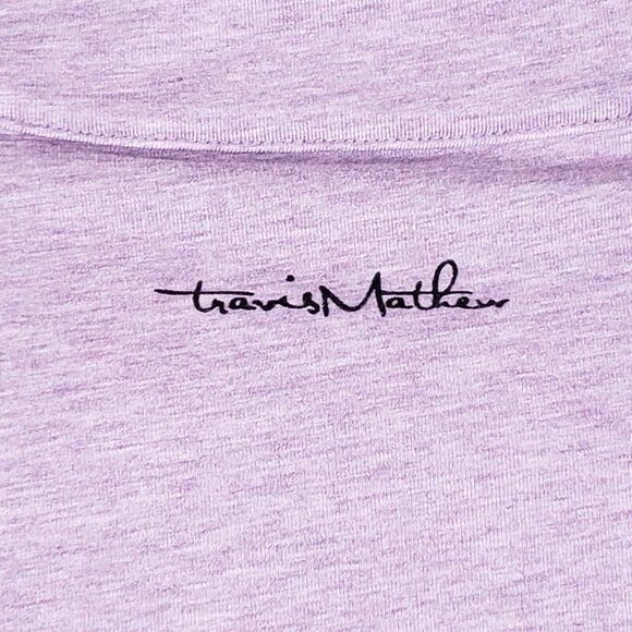 Travis Mathew Quarter Zip Pullover Purple Men's Size Large L Long Sleeve - Picture 7 of 12